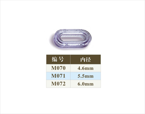 塑胶椭圆鸡眼M-070